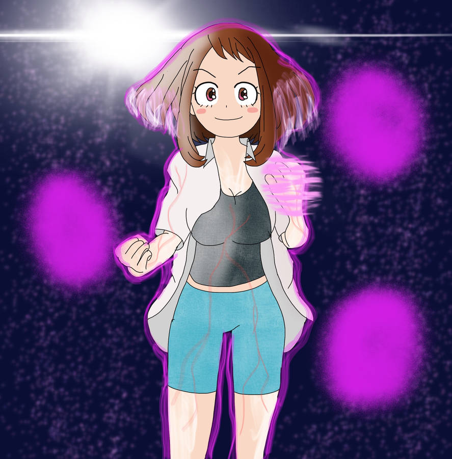 OFA Ochako by Kasai01 on DeviantArt