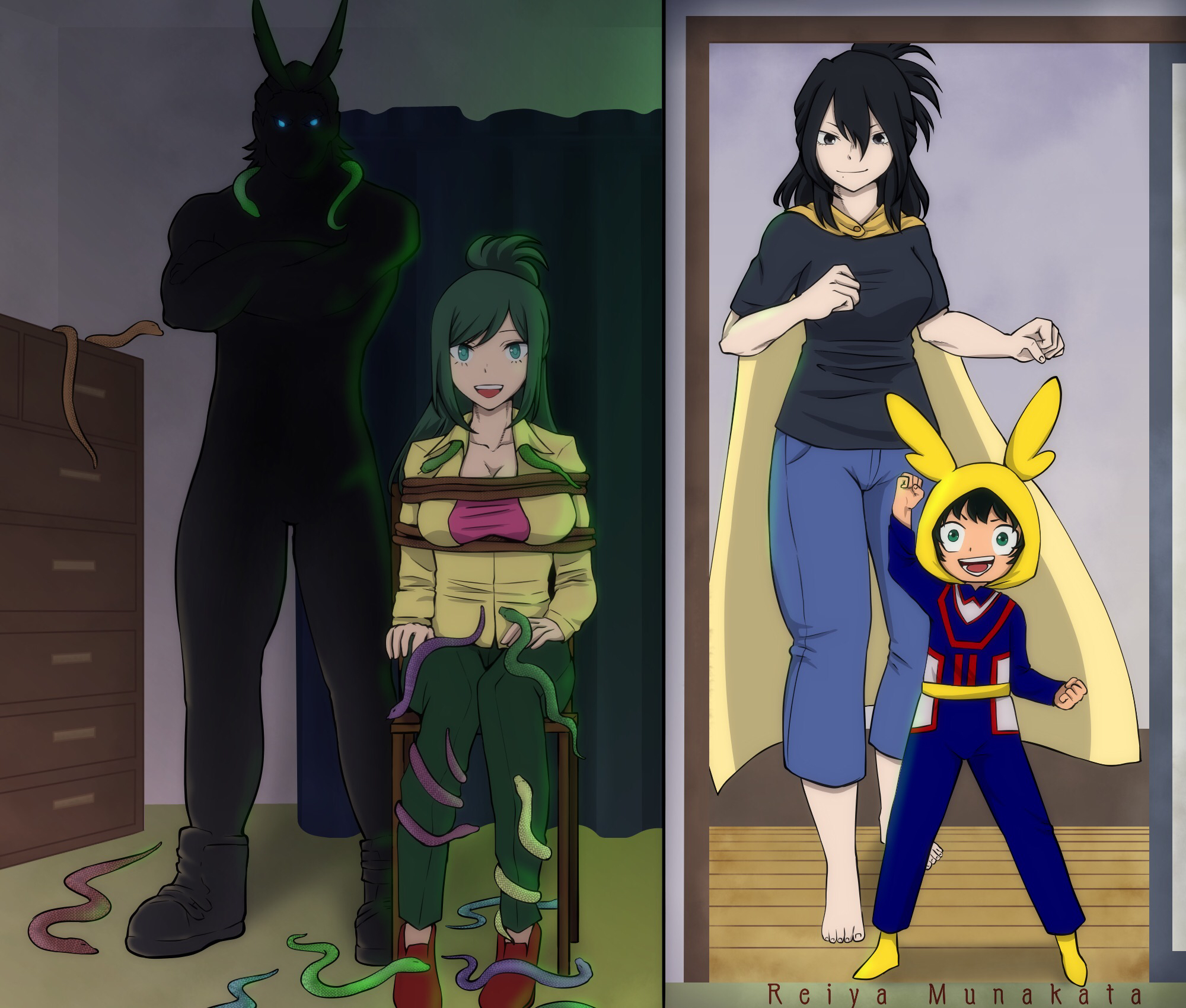 Inko gets help (redraw) by Kasai01 on DeviantArt