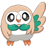 Rowlet Pixel Doll (SPEED PAINT)