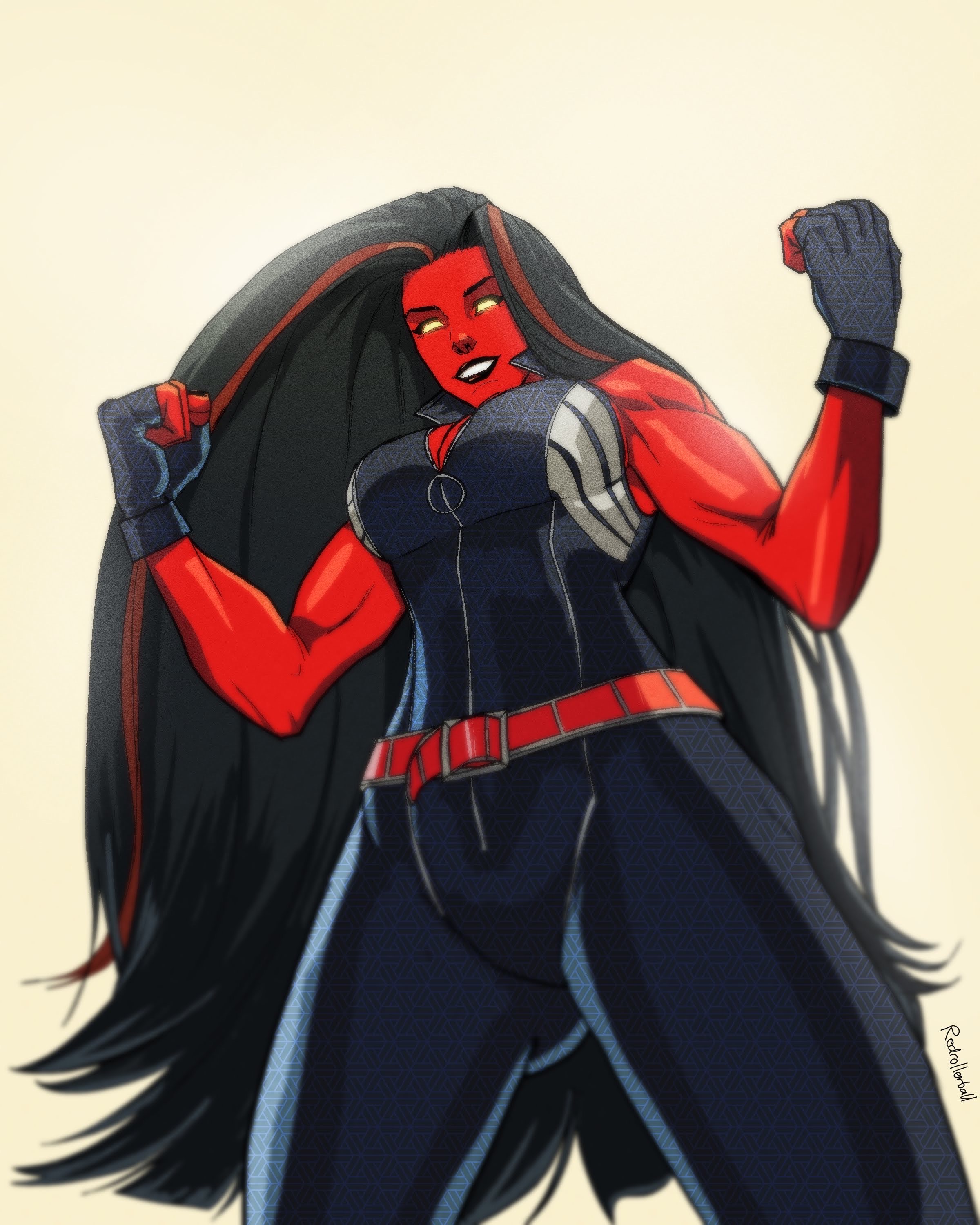 Deviantart Red Note Red She Hulk Transformation Deviantart