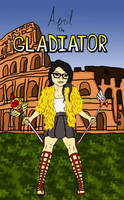 April the Gladiator