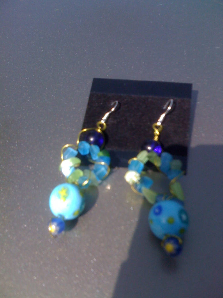 Starfish Earrings by ManiacallyInclined on DeviantArt