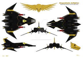 Dragonblade Jetfighter - StarEagle711 Commission