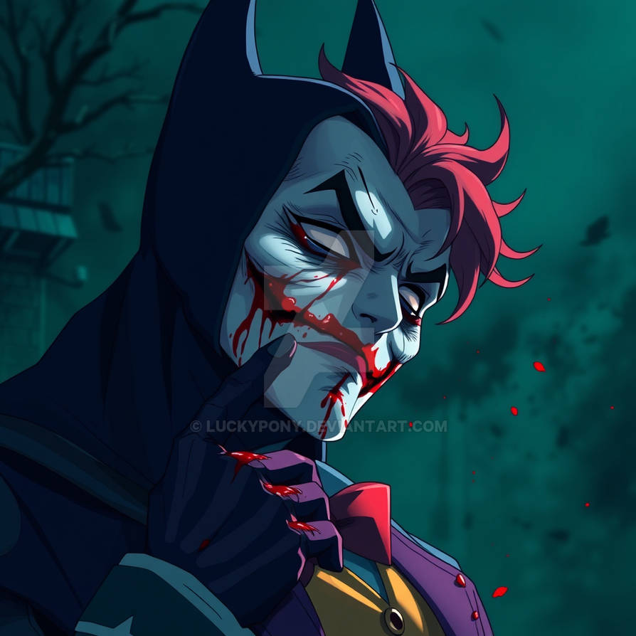Joker Ponders on his new look.