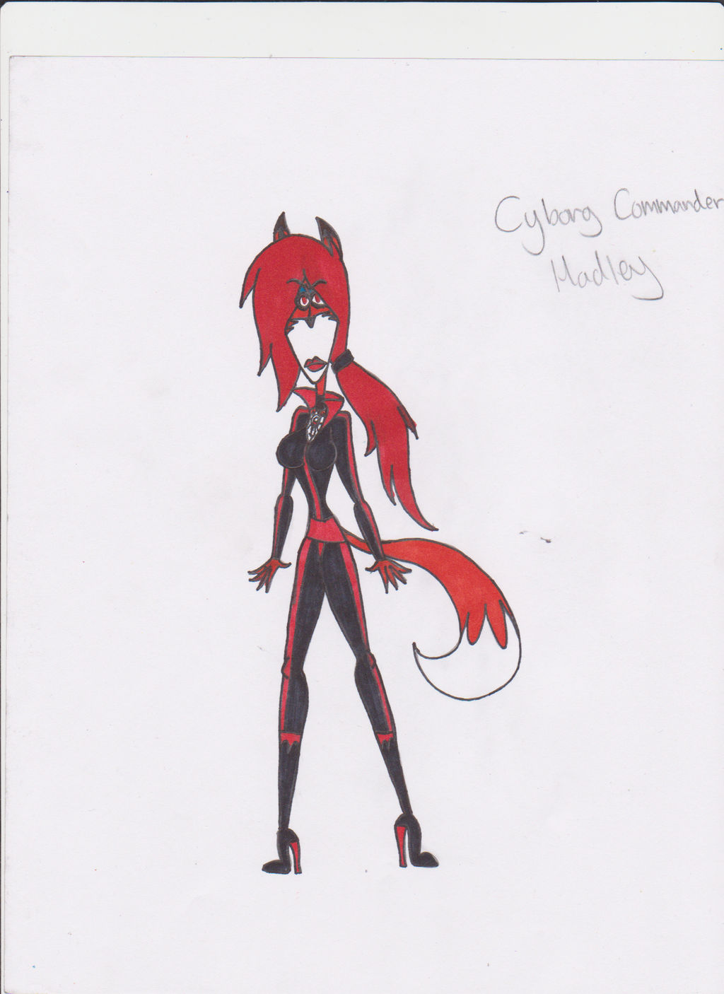 Cyborg Commander Hadley by HadleyFox on DeviantArt