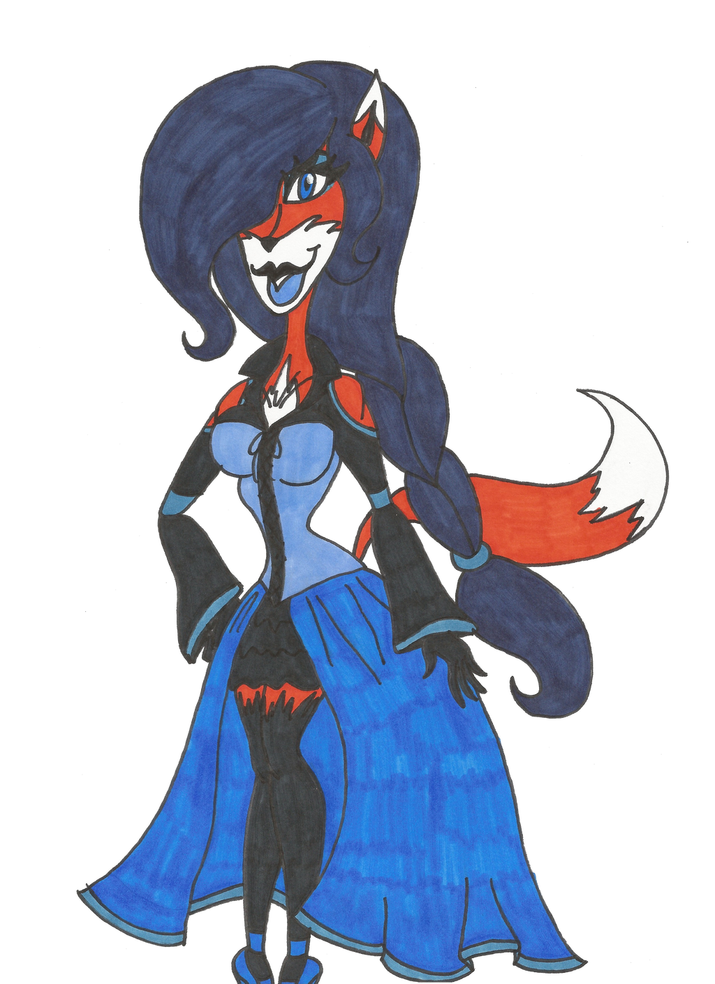 Erika Redesign by HadleyFox on DeviantArt