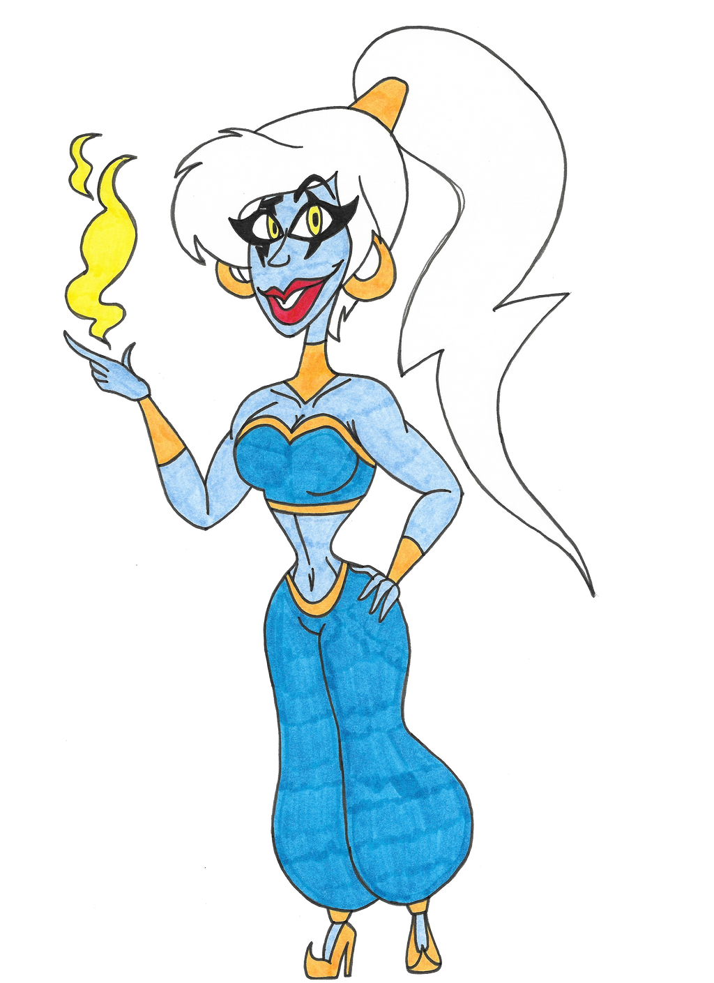 Electra Genie by HadleyFox on DeviantArt