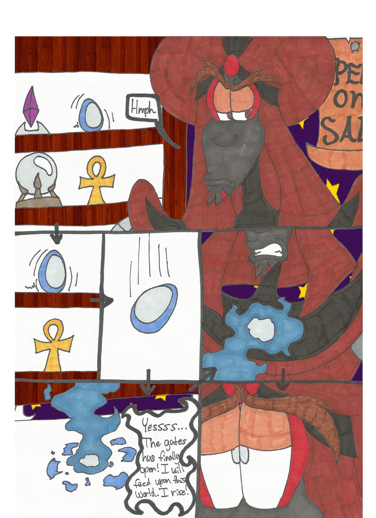 Curse of the Devour of Life page 1 by HadleyFox on DeviantArt