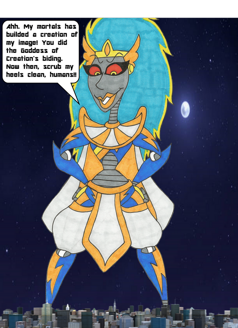 Sparky Goddess of Creation by HadleyFox on DeviantArt