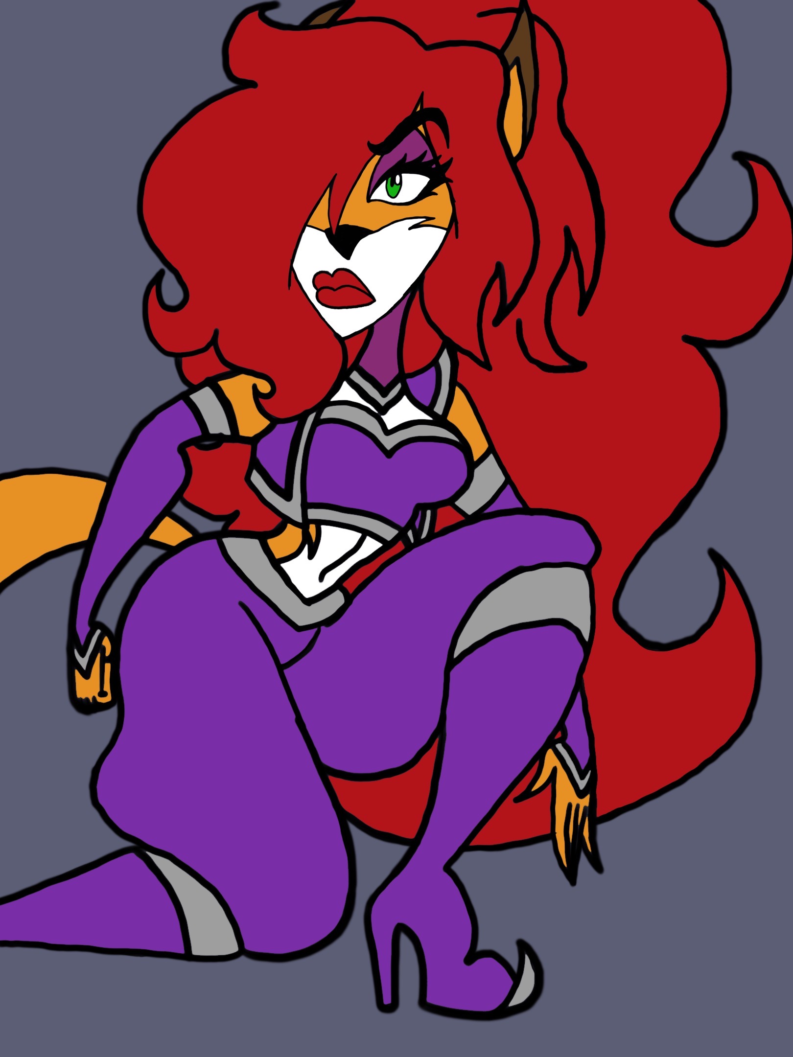 Hadley Fox Digital Art Attempt by HadleyFox on DeviantArt