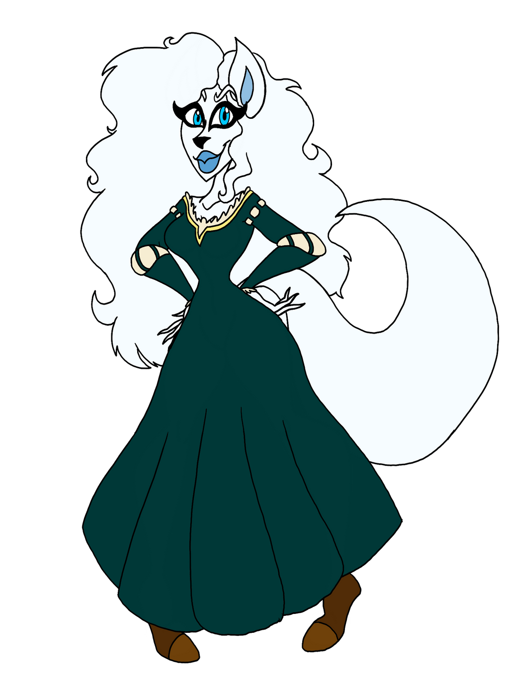 Abby as Merida by HadleyFox on DeviantArt