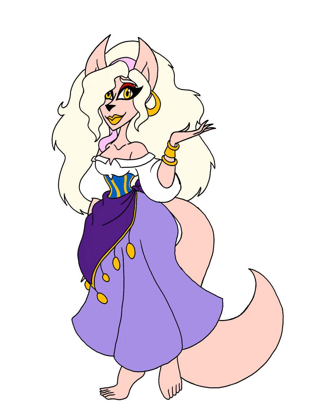 Ilsa as Esmeralda by HadleyFox on DeviantArt