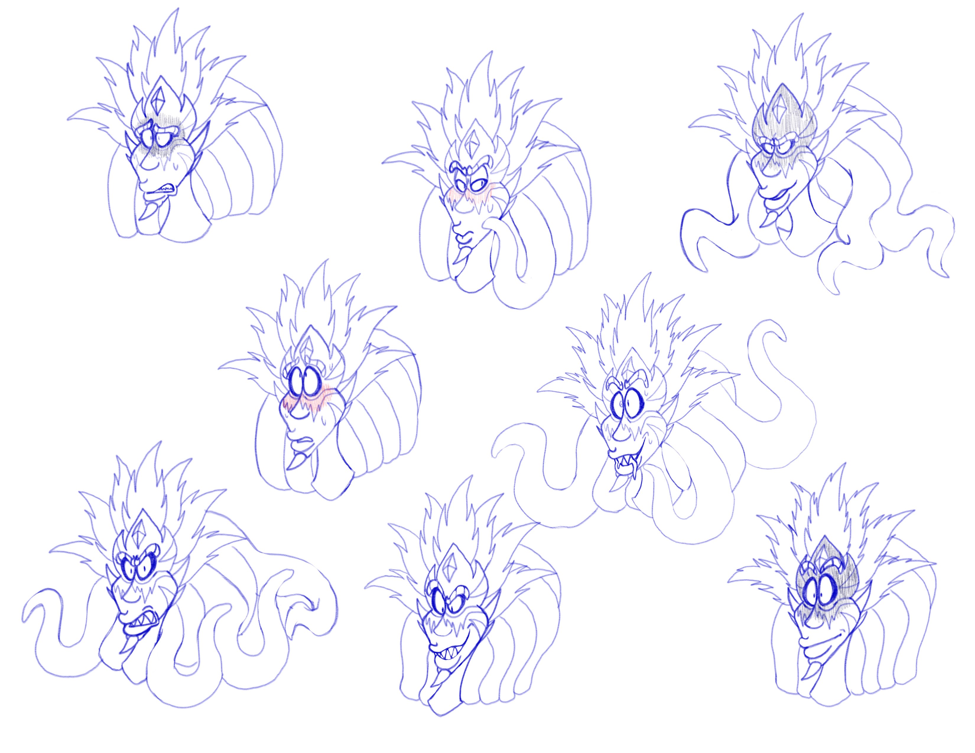 Gru'tok Expression Sketech by HadleyFox on DeviantArt