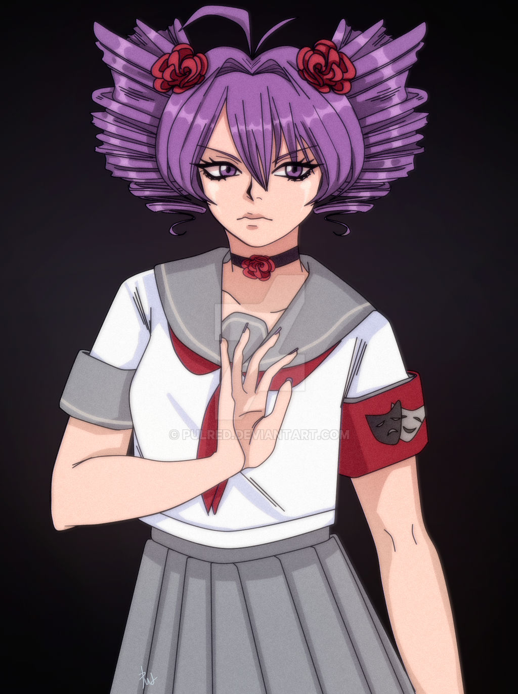 Kizana Yandere simulator - Kizana Sunobu by PuLRed on DeviantArt