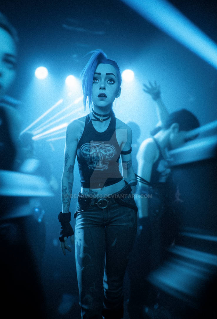 ARCANE S02 - JINX - Raver Girl 2 by deadmoo53 on DeviantArt