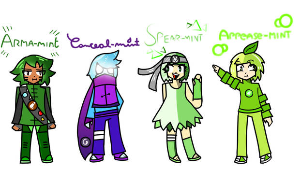 Power Mints Explore the Best Armamint Art | DeviantArt