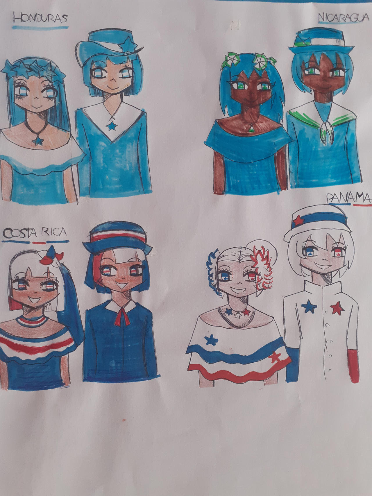 Humanized North American countries(2/2) by Mimigaming200 on DeviantArt