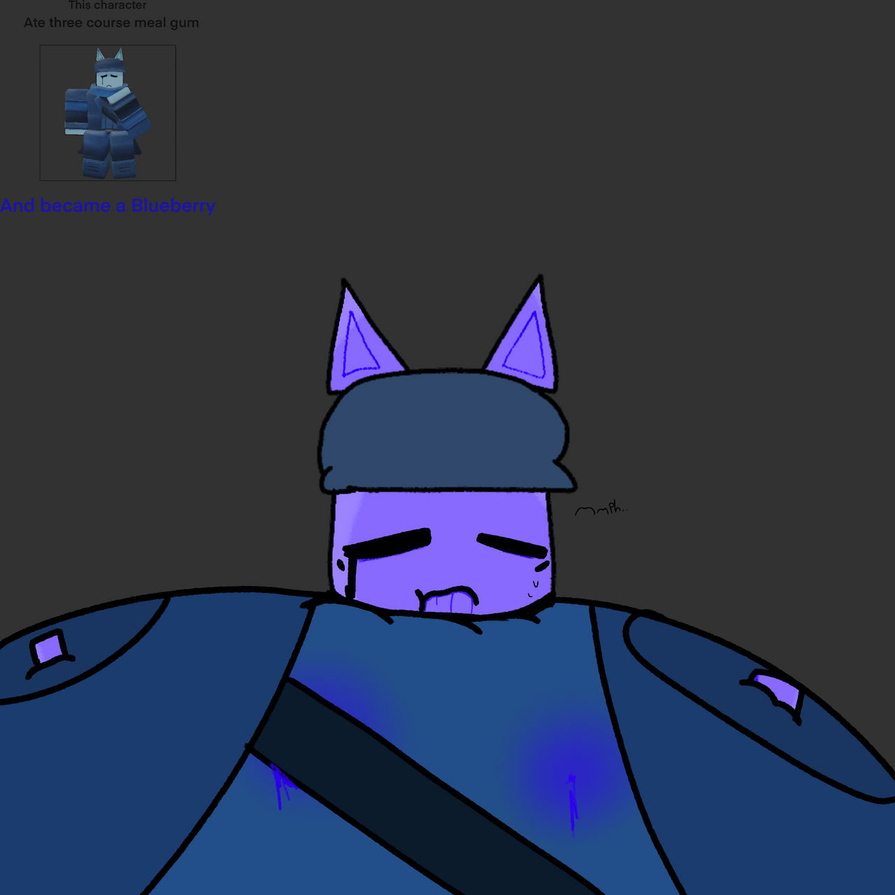 Blueberry Inflation Inosuke Friend blueberry inflation?! D: by lilythesprunkifan on DeviantArt