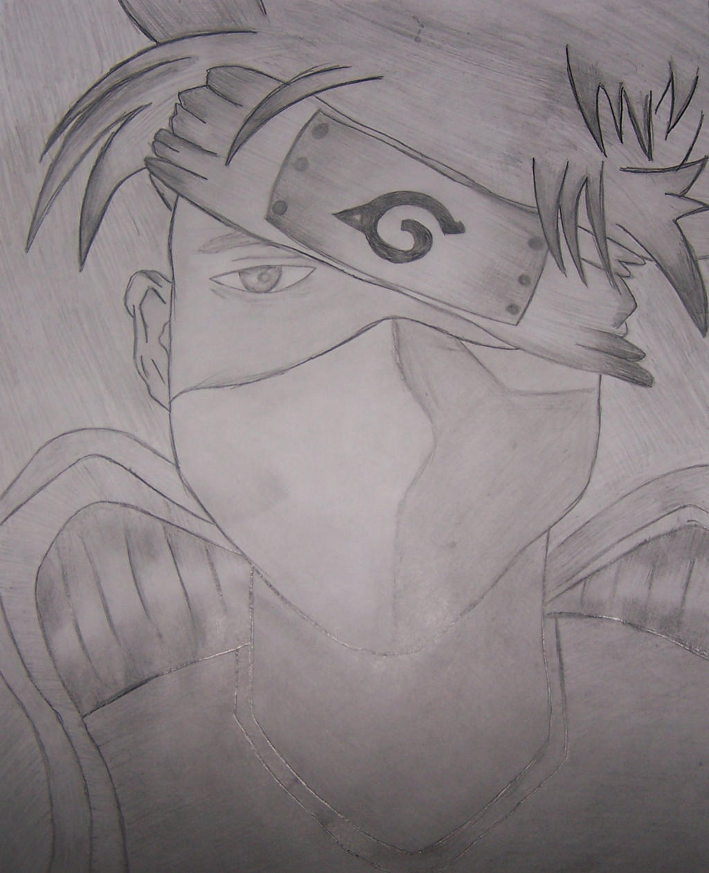 Como desenhar o Kakashi de 'Naruto' 