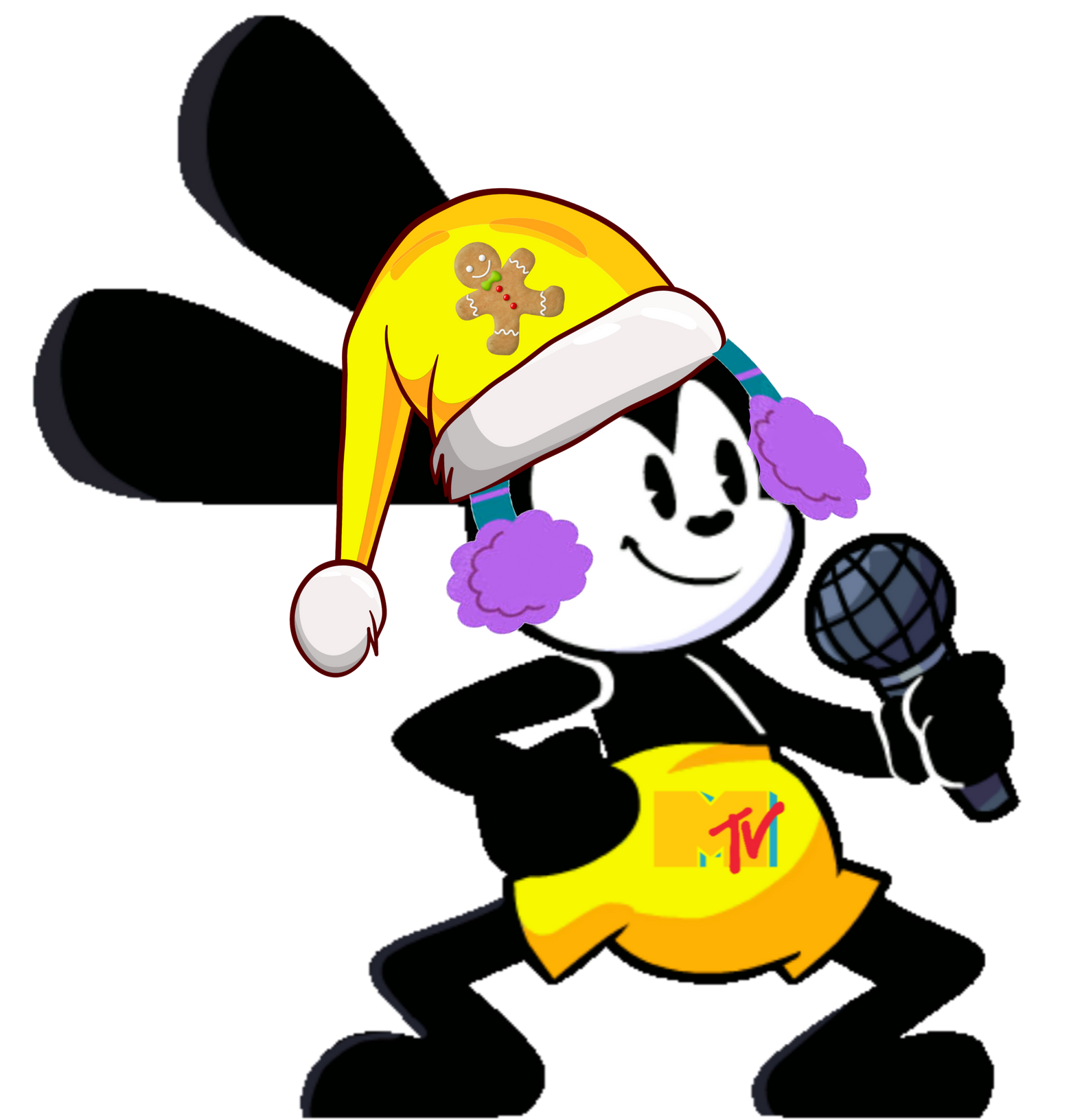 Fnf Promenade Rabbit Axel The Lucky Rabbit With Christmas From FNF by rfmdf2429 on DeviantArt