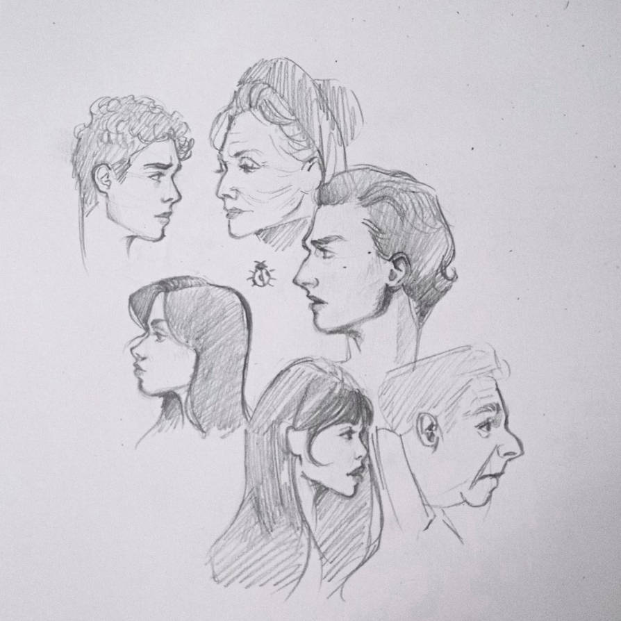 Side Profile Drawing Rappers Side profiles sketch by ilikeladybugs on DeviantArt