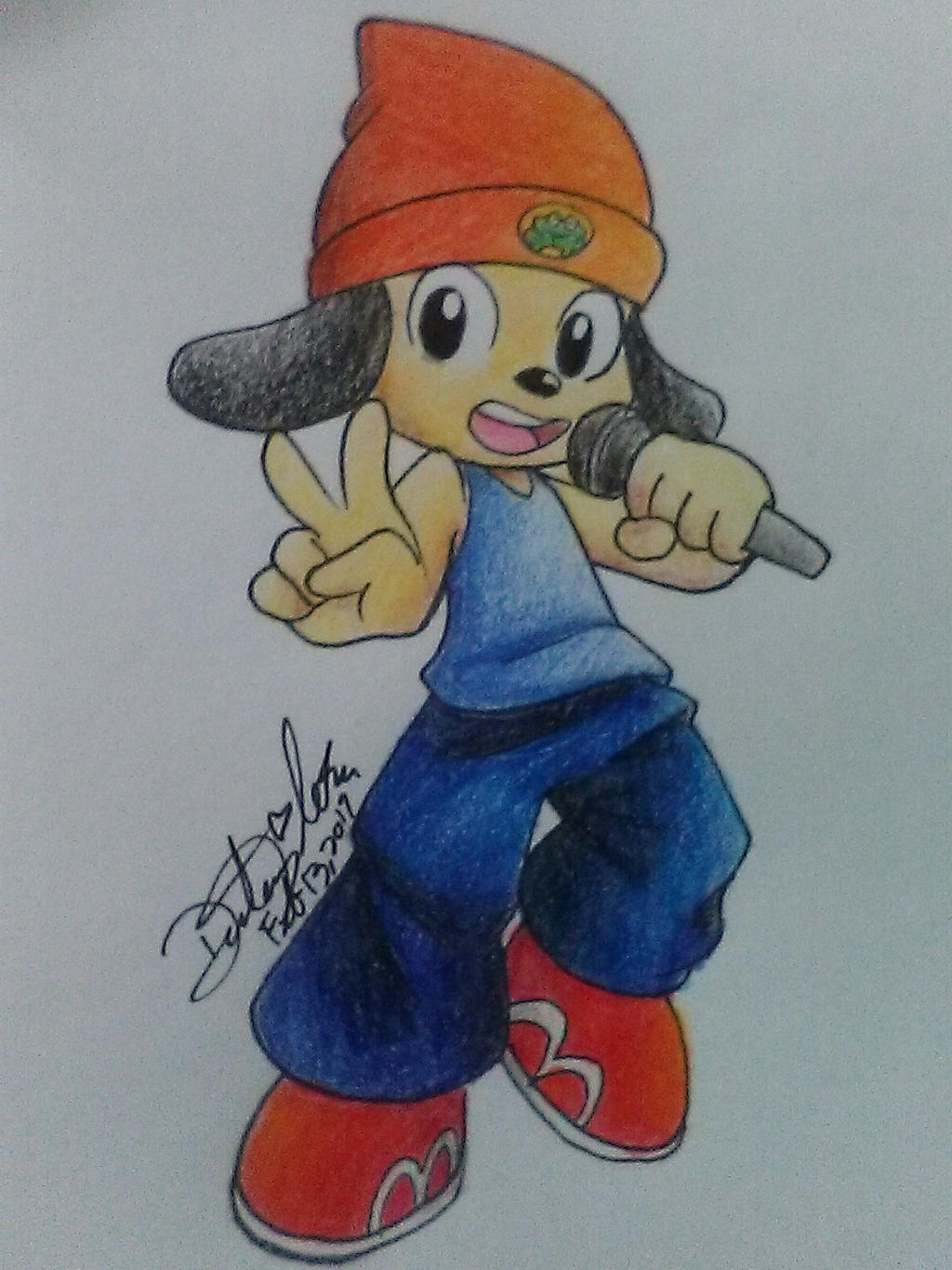 AT | PaRappa the Rapper by GilGummyBear on DeviantArt