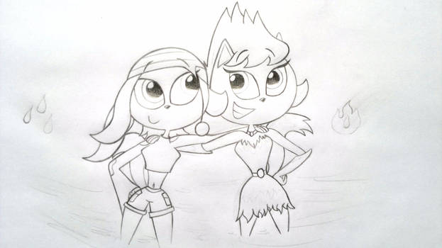 Fireboy and Watergirl by ayala7 on DeviantArt