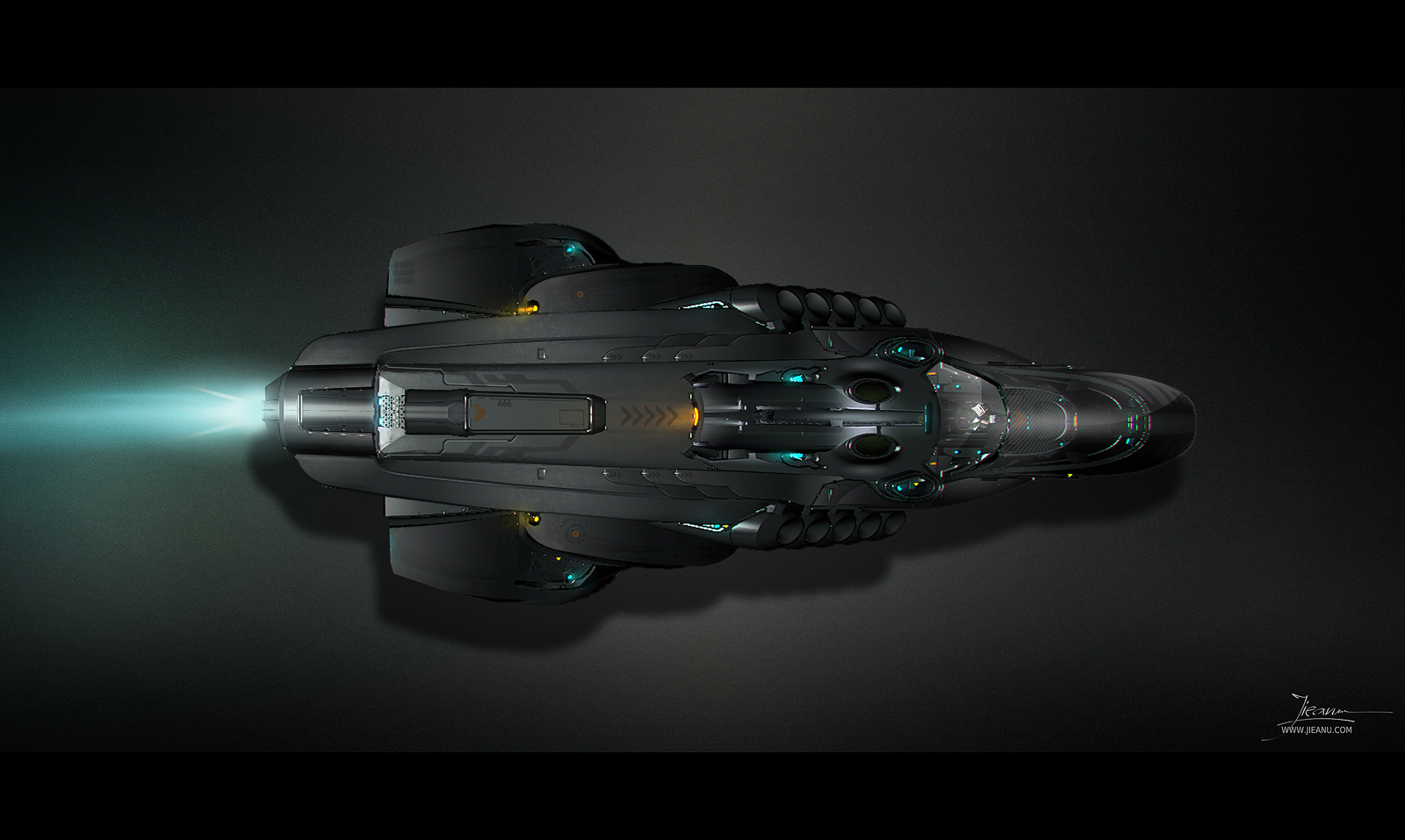 Spaceship Concept by max4ever on DeviantArt