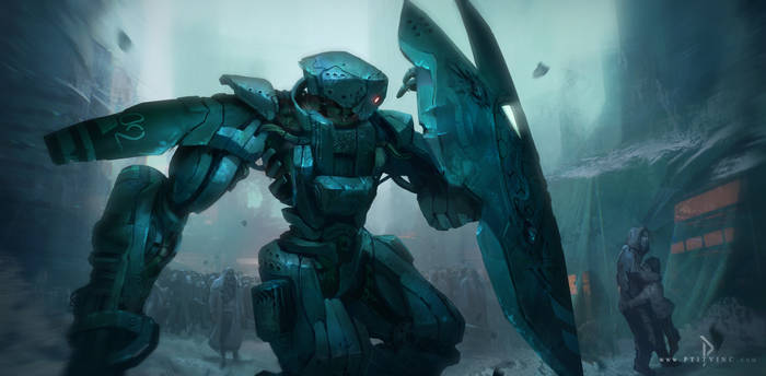 mechanical civil war by ptitvinc