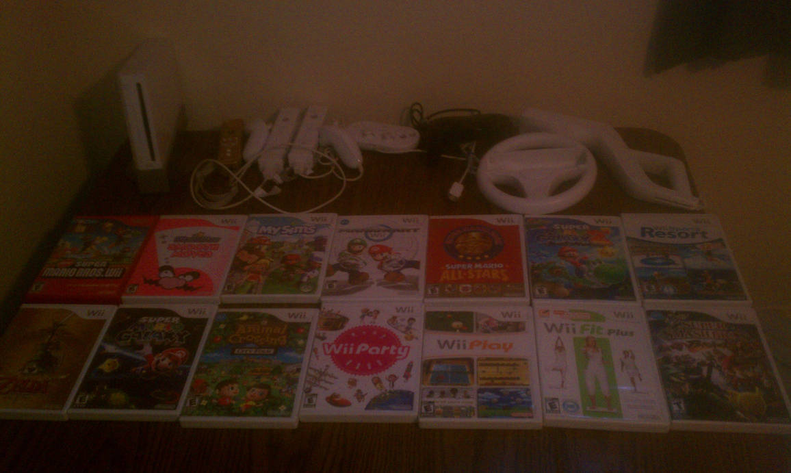 Wii Collection Wii Collection Part 1 by DNG1995 on DeviantArt