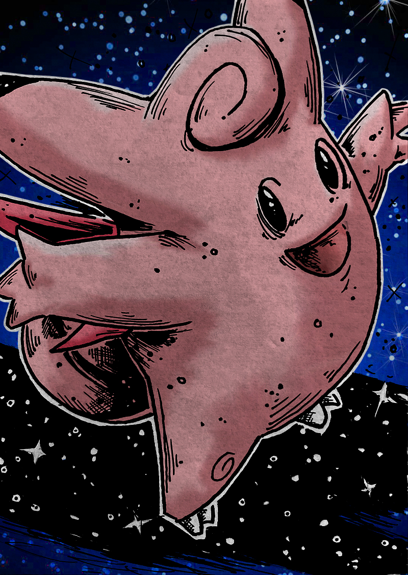 #036: Clefable by KeenKris on DeviantArt