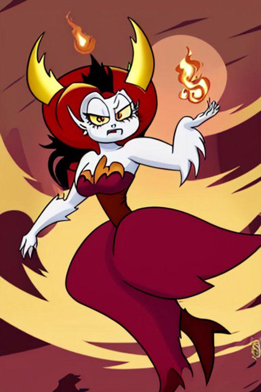 Hekapooio Hekapoo (IA Testing) by MyCreepyPonyCartoon on DeviantArt