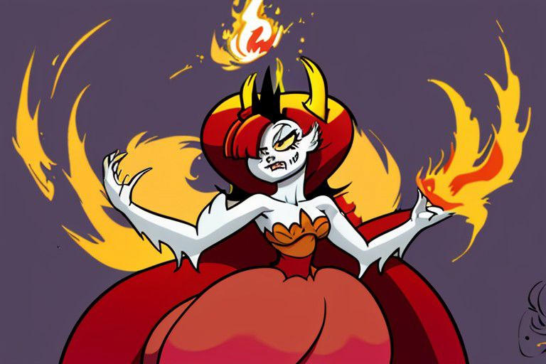 Hekapoo Demon Hekapoo (IA Testing) by MyCreepyPonyCartoon on DeviantArt