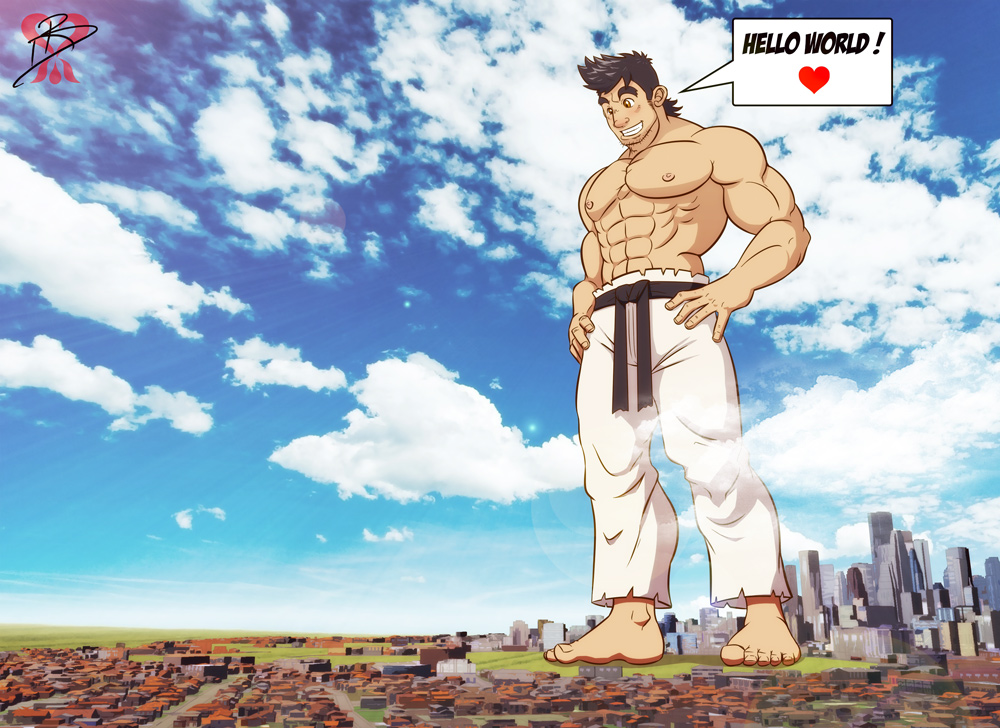 Giant Ryu, Hello world !