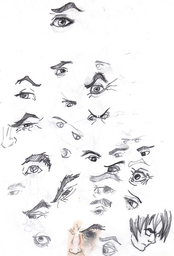 Croquis Ojos