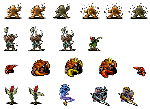Top Ten Rarest Sprites Sprite Collection 1 by SatyreX on DeviantArt