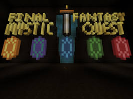 Final Fantasy Mystic Quest + Minecraft - Title