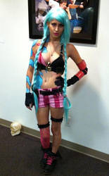 Jinx Cosplay Test Run 1