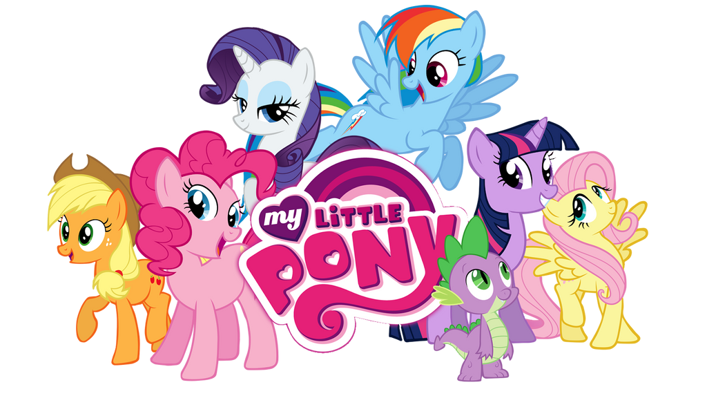 Mlp Vector Group My Little Pony Friends. Vector by aixchell on DeviantArt