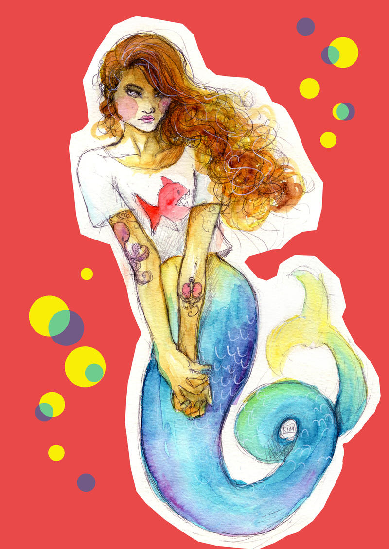 punk mermaid