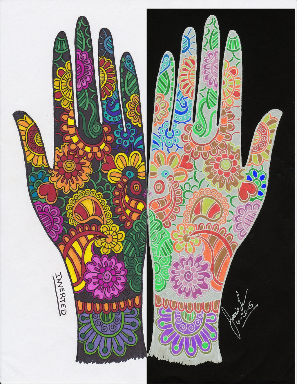 Inverted Hands = INVERTED by FaylinaMeir on DeviantArt