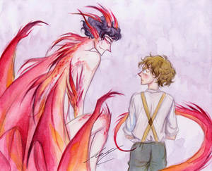 Bilbo and Smaug