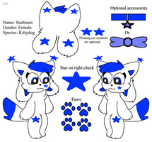 Starbeam new design ref sheet