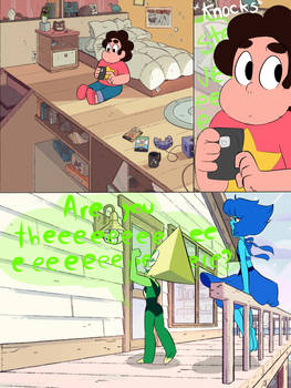 Peridot's outfit comic - part 1