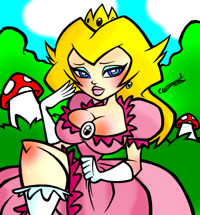 Princess peach bimbo