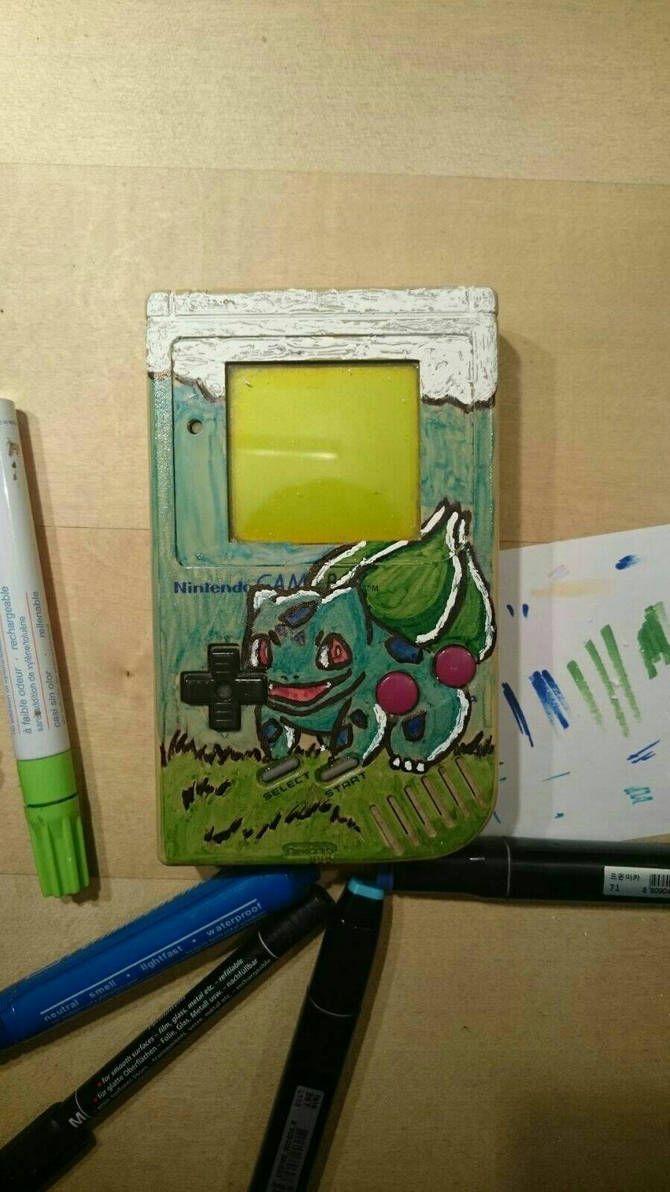 Gameboy (Gameboy Classic) Bulbasaur by spaddel231 on DeviantArt