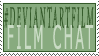 Film chat Stamp by deviantartfilm