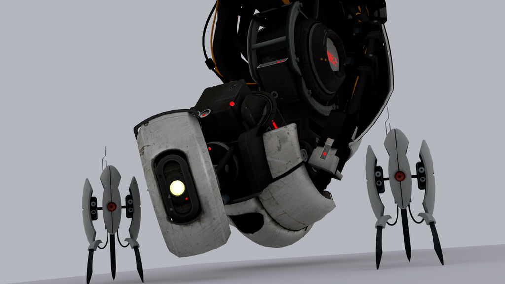 GLaDOS Test Render by toughraid3r37890 on DeviantArt