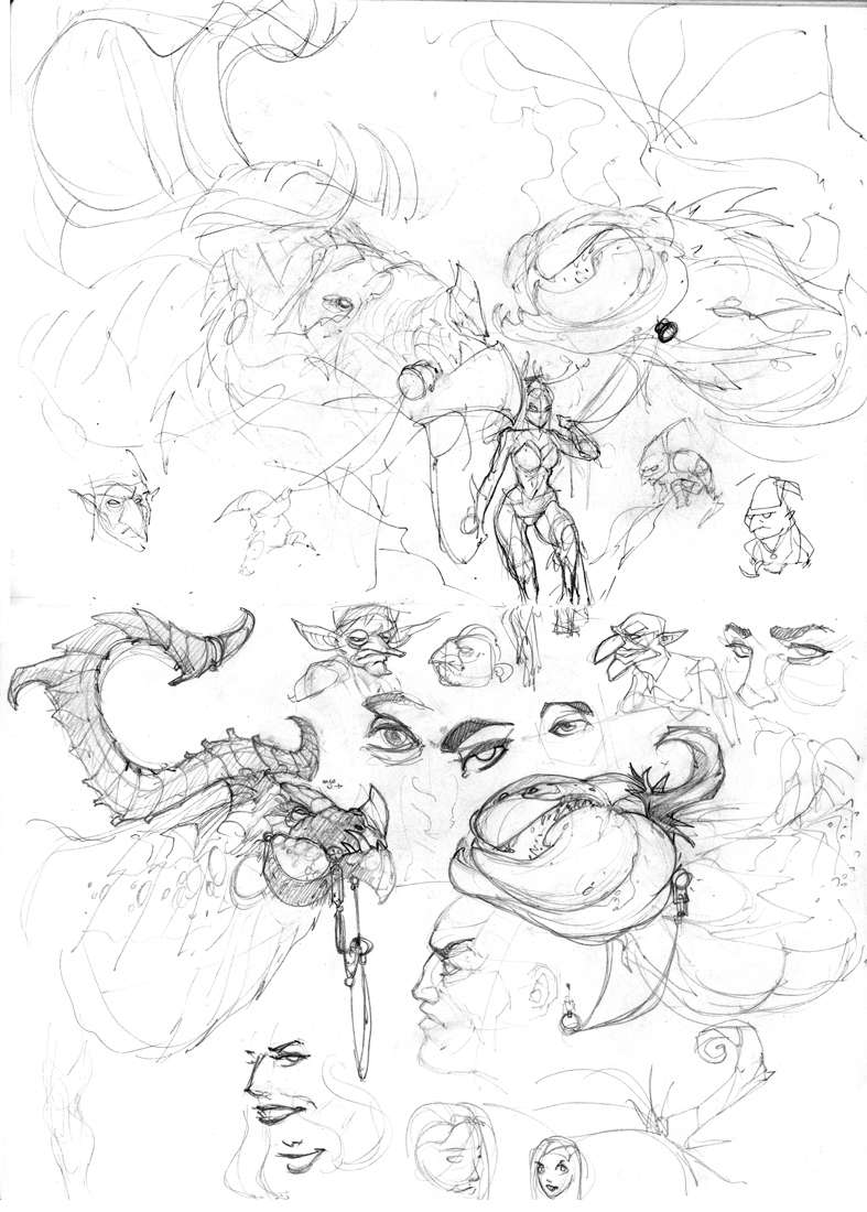 Twisty Sketches