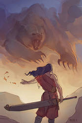 Bearly Clouds by Mr--Jack